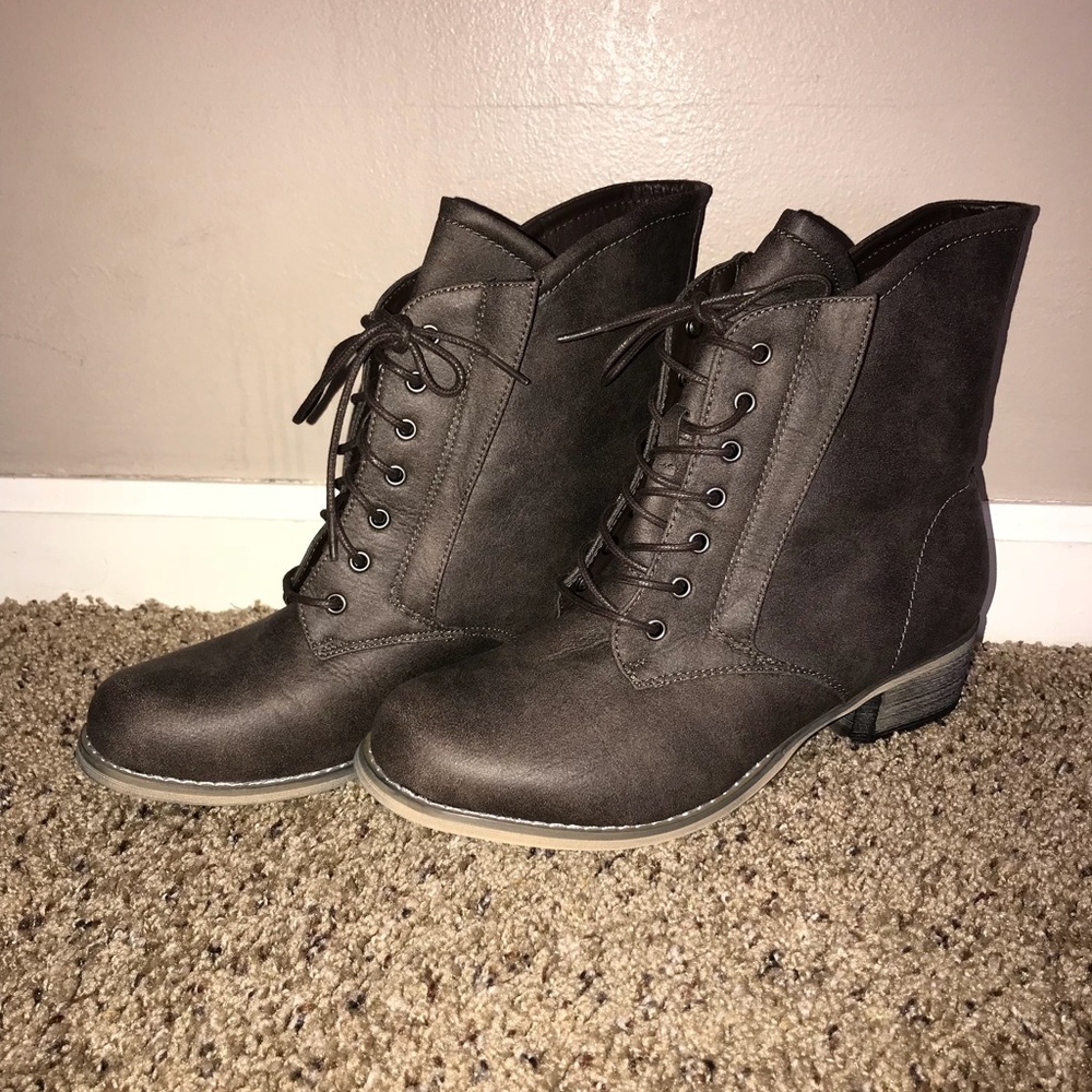 Brown boots